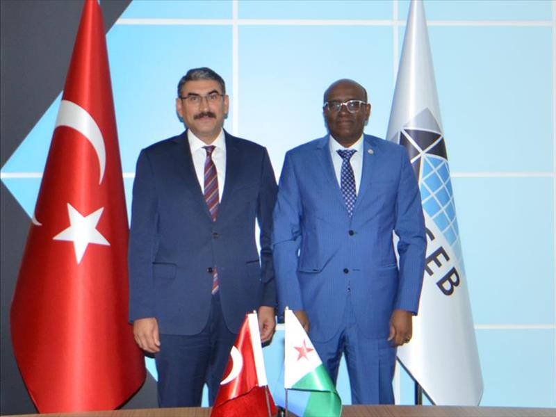 Visit to Uzkurt, President of KOSGEB, from Djibouti Ankara Ambassador