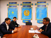 KOSGEB President Cevahir Uzkurt in Kazakhstan